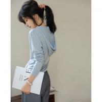 【清冷系低饱和穿搭】秋季法式轻熟帽领线衫遮肉松弛针织衫女上衣