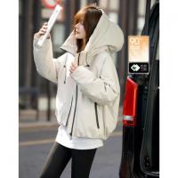 【轻装去野】2025冬三防黑科技90鸭绒连帽松紧下摆保暖女式羽绒服