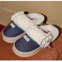 Gukoo/果壳拖鞋女冬季加绒保暖新款miiiiichan联名女士居家棉拖鞋