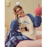 【轰轰小狗】睡衣女冬款加绒加厚高级感格纹外穿居家服套装
