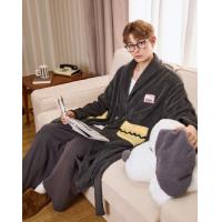 【史努比系列】男士睡衣秋冬厚款珊瑚绒舒适高级感浴袍家居睡袍