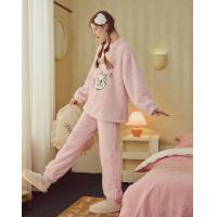 【玛丽猫系列】睡衣女秋冬加绒加厚高品质家居服女可外穿套装
