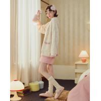 【高弹雪尼尔上衣】半边绒睡衣女秋冬高级感小香系列外穿家居上衣