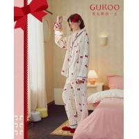 【轻红品系列】珊瑚绒睡衣女秋冬本命年红色家居服米奇套装