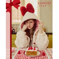 【红运系列】睡衣女秋冬加绒加厚本命年连帽红品结婚家居睡袍外穿