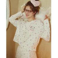 【双面磨毛奶绒绒系列】mikko睡衣女秋冬碎花外穿居家套装