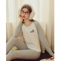 【米奇系列】女秋衣裤套装棉氨纶保暖内衣女士秋衣秋裤青少年秋衣