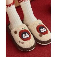 【原创IP】拖鞋秋冬室内家居高级感不臭脚企鹅毛毛鞋女冬季拖鞋