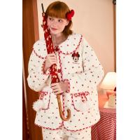 Gukoo果壳迪士尼联名夹棉家居服女睡衣小香风甜美可爱冬季